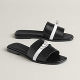   Giulia sandal noir blanc