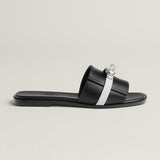 Giulia sandal noir blanc