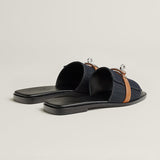 Giulia sandal bleu brut naturel