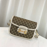 1955 Horsebit GG Supreme Shoulder Bag 602204
