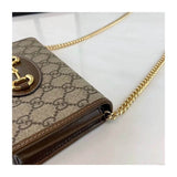1955 Horsebit Wallet With Chain 621892