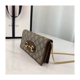 1955 Horsebit Wallet With Chain 621892