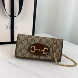 GG 1955 Horsebit Wallet With Mirror 621888