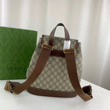 Backpack with Interlocking G in GG Supreme 674147