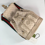 Backpack with Interlocking G Oatmeal Leather 674147