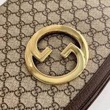 Blondie Medium Shoulder Bag With Round Interlocking G 699210