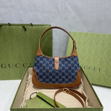 Denim Jackie 1961 large Shoulder Bag 636706