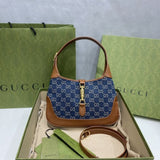 Denim Jackie 1961 large Shoulder Bag 636706