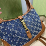 Denim Jackie 1961 large Shoulder Bag 636706