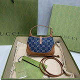 Denim Jackie 1961 Mini Shoulder Bag 637092