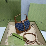 Denim Jackie 1961 Mini Shoulder Bag 637092