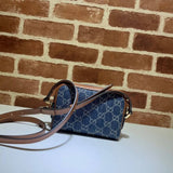Denim Ophidia GG Mini Bag 517350