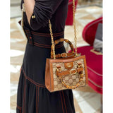 Diana Crystals Mini Tote Bag 707449