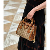 Diana Crystals Mini Tote Bag 707449