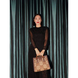 Diana Jumbo GG large Tote Bag 660195 Brown