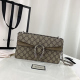 Dionysus GG Canvas large Shoulder Bag 499623