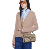 Dionysus GG Canvas large Shoulder Bag 499623