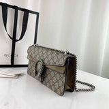 Dionysus GG Canvas large Shoulder Bag 499623