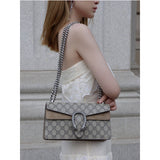 Dionysus GG Canvas large Shoulder Bag 499623