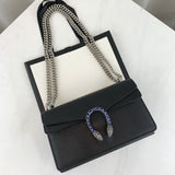 Dionysus Leather large Shoulder Bag 499623