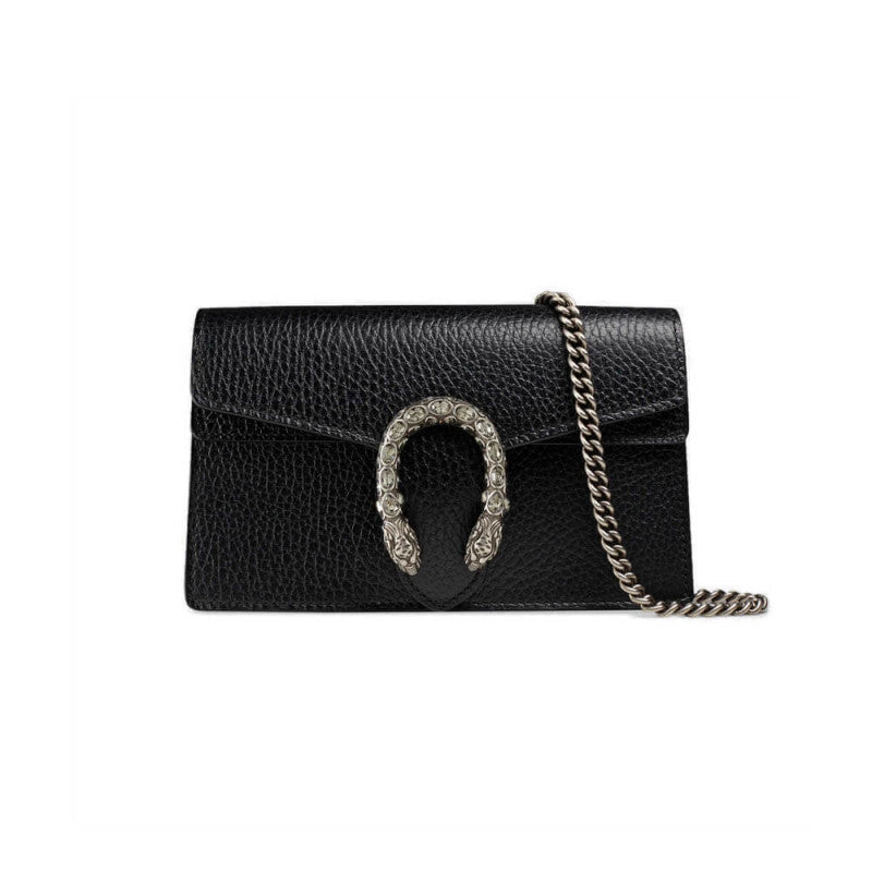 GG Dionysus Leather Super Mini Bag 476432