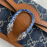 Dionysus Super Mini Bag 476432 in Denim