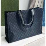 GG GGssima Black Nylon Tote Bag 449176