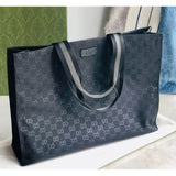 GG GGssima Black Nylon Tote Bag 449176