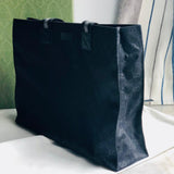 GG GGssima Black Nylon Tote Bag 449176