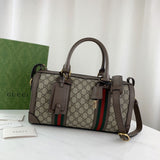 GG large Duffel Bag With Web 645017