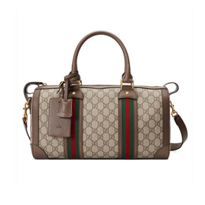 GG GG large Duffel Bag With Web 645017