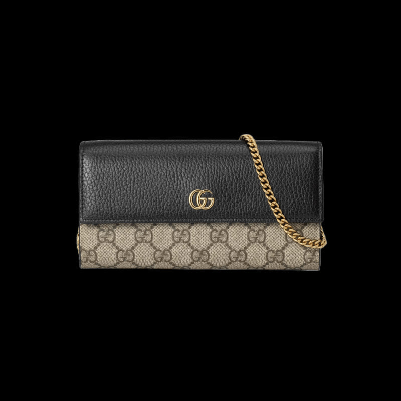 GG GG Marmont Chain Wallet 546585