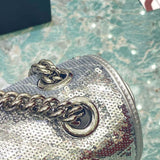 GG Marmont large Sequin Shoulder Bag 443497