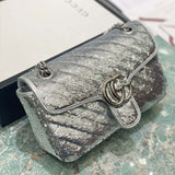 GG Marmont large Sequin Shoulder Bag 443497