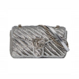 GG GG Marmont large Sequin Shoulder Bag 443497
