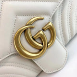 GG Marmont Matelasse Chevron Leather large Shoulder Bag 443497