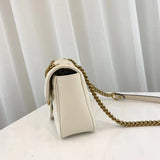 GG Marmont Matelasse Chevron Leather large Shoulder Bag 443497