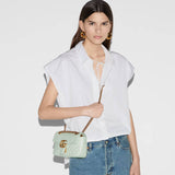 GG Marmont Matelasse Mini Bag 446744 Pale Green