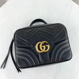 GG Marmont Matelasse Top Handle Bag 498100