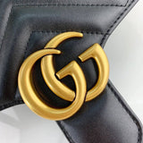 GG Marmont Matelasse Top Handle Bag 498100