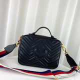GG Marmont Matelasse Top Handle Bag 498100