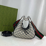 GG Supreme Attache large Shoulder Bag 699409 Blue
