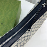 GG Supreme Attache Medium Shoulder Bag 702823 Blue