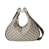 GG Supreme Attache Medium Shoulder Bag 702823 Blue