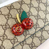 GG Supreme Mini Bag With Cherries MM 481290