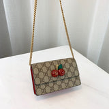 GG Supreme Mini Bag With Cherries PM 481291