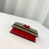 GG Supreme Mini Bag With Cherries PM 481291