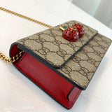 GG Supreme Mini Bag With Cherries PM 481291
