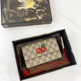 GG Supreme Mini Bag With Cherries PM 481291