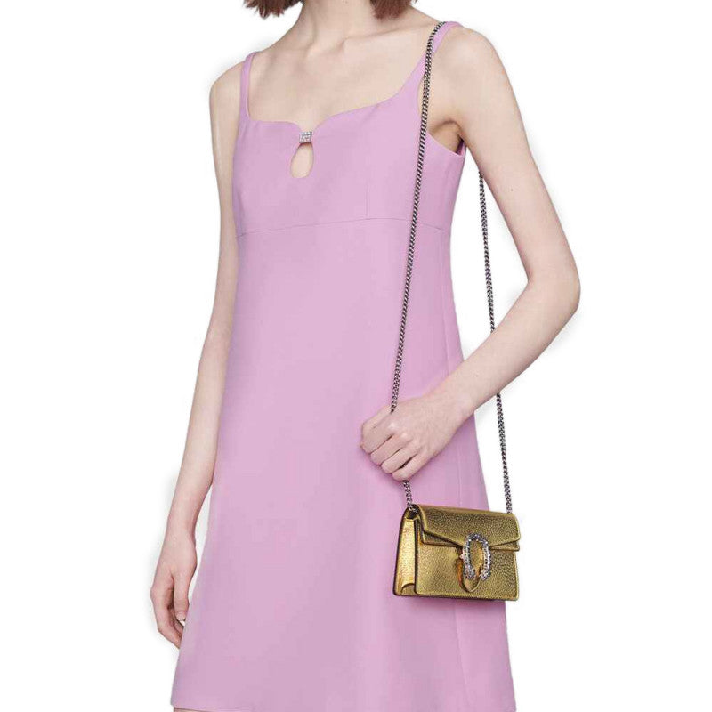 GG Gold Dionysus Super Mini Bag 476432